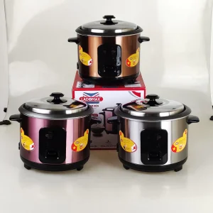 Nồi Cơm Nắp Rời Ladomax HA-7122 (2.2L) - Dùng Cho Gia Đình Đông Người, Nấu Nhanh, Hàng Chính Hãng, BH 12 Tháng.